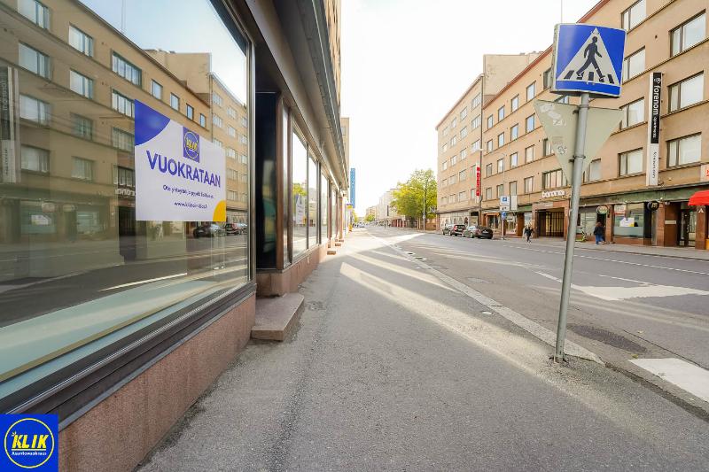 Vuokrattavana oleva liiketila Porin keskustassa
